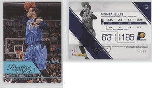 2015-16 Panini Prestige Bonus Shots Blue /99 Monta Ellis #45