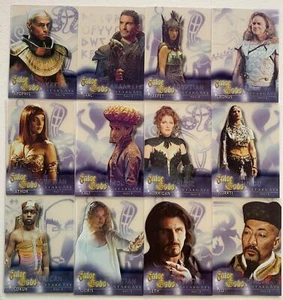 Stargate SG-1 Season Five False Gods Cell Chase Card Set F1 thru F12 - Picture 1 of 2