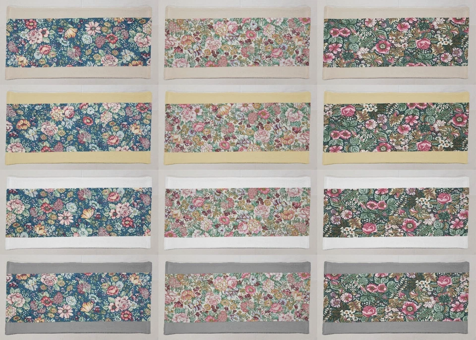 Alfombra de baño Rose Garden Terrycloth (3 colores disponibles) Foto 1 de 1