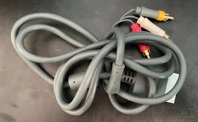 Microsoft Xbox 360 Composite Audio Visual AV Cable 3776 OEM WORKS Video games - Image 1 of 2