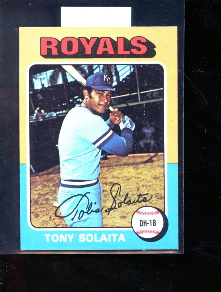1975 TOPPS MINI #389 TONY SOLAITO ROYALS NRMNT E024385 - Image 1 of 1