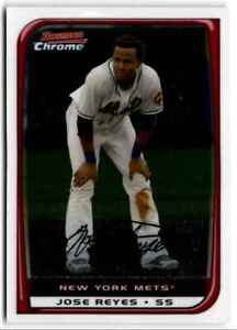 2008 Bowman Chome Jose Reyes New York Mets #62