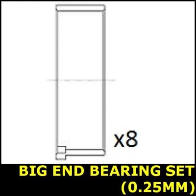 Big End Con Bearing Set Fits VAUXHALL ASTRA ASTRAVAN COMBO Opt3/3 1.7 5205002BB - Image 1 of 3