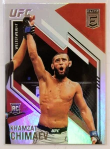 2021 Panini Chronicles UFC - Elite Khamzat Chimaev #156 Silver (RC) - Picture 1 of 2