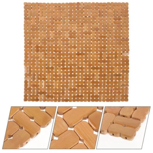 Bamboo Seat Cushion Summer Chair Cushion Chair Bamboo Cooling Mat Breathable - Picture 1 of 12