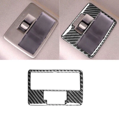 Cubierta de panel de luz de lectura trasera de fibra de carbono para Mazda RX-8 2004-2008 Foto 1 de 4