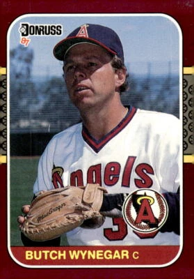 1987 Donruss Opening Day #6 Butch Wynegar - Image 1 of 2