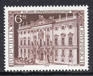 1521 - Austria 1976 - Executive Courthouse - MNH Set - Picture 1 of 2