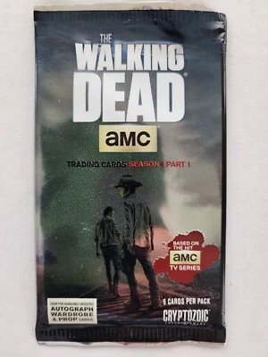 Paquete de tarjetas coleccionables AMC Walking Dead 2016 temporada 4 parte 1 Cryptozoic - ¿Autógrafo? Foto 1 de 2