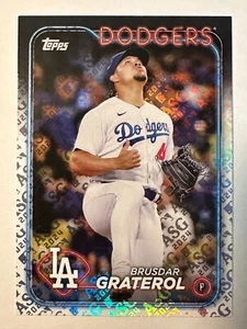 Brusdar Graterol All-Star Game Logo Variation Foil 2024 Topps ASG SP Dodgers - Picture 1 of 2