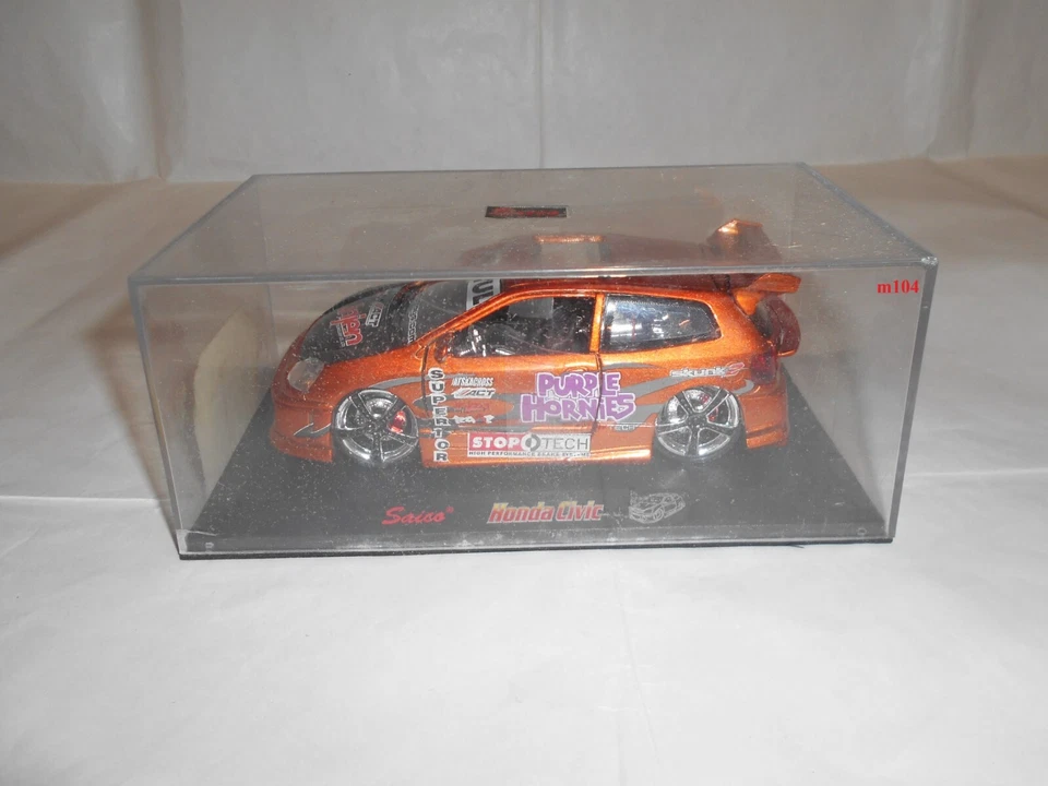 HONDA  CIVIC / Saico 1:32 Rally  DIE CAST   (m104) - Immagine 1 di 1