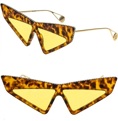 Gafas de sol GUCCI GG0430S Hollywood Forever 0430 marrón amarillo cristal máscara 003 Foto 1 de 4