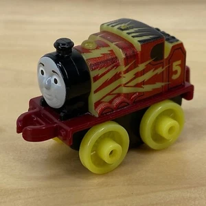 Fisher Price Thomas and Friends Mini GLOW in the DARK JAMES Collectable Mini - Picture 1 of 9