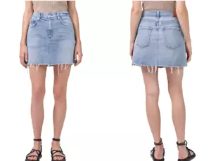 COH Citizens of Humanity Jeans Beatnik Denim Mini Skirt Size 33 Women NEW - Picture 1 of 3