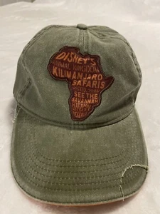 Walt Disney World Animal Kingdom Kilimanjaro Safari Hat Cap Adjustable Green - Picture 1 of 4