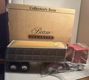 Vintage 1992 Jim Beam Dump Truck Decanter - Empty - Picture 1 of 7