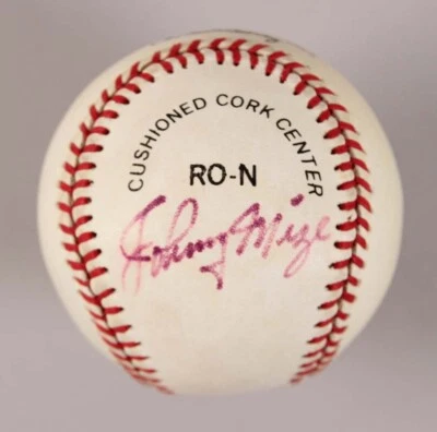 Johnny Mize Signed Baseball Yankees - COA JSA - Image 1 of 4