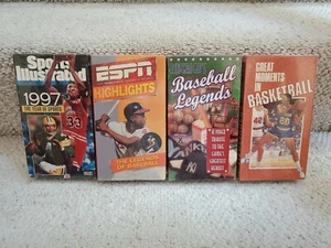 Sports Illustrated 1997 The Year In Sports + Lot of 3 Sports Highlights VHS! New - Picture 1 of 10