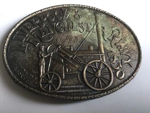 Belt Buckel Stephensons Rock commentating Liverpool & Manchester Railway 1830 - Picture 1 of 3
