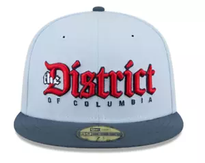 Washington Wizards Hat Light Blue City Edition New Era 59Fifty Fitted Size 7 5/8 - Picture 1 of 6
