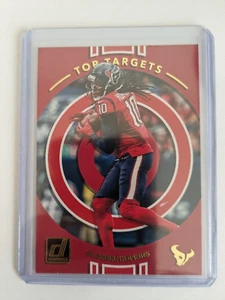 Panini Donruss Top Targets 2017 rojo paralelo Deandre Hopkins #26 🏈 - Imagen 1 de 2