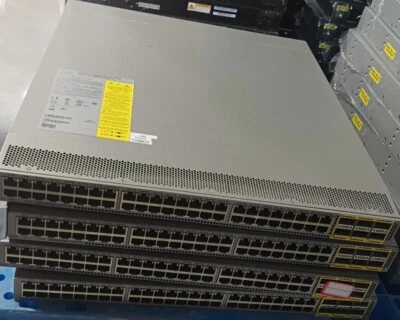 Cisco N3K-C3172TQ-XL 48 10GBase-T RJ-45 6 QSFP+ Network Switch REF - Image 1 of 3