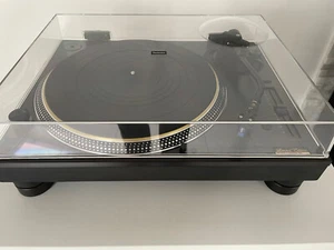 Plattenspieler Technics SL-1210GAE limited Edition, schwarz, neuwertig - Bild 1 von 5