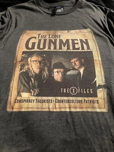 The Lone Gunmen X-Files TShirt Men's Size Small - Picture 1 of 7