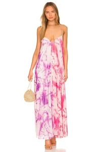 NWT $432.00 Rococo Sand Ava Halter Maxi Dress Sz. Medium - Picture 1 of 4