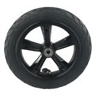 Black Rubber 8 8X1 1/4 Inflatable Full Wheel Tire For Electric Scooter Stroller
