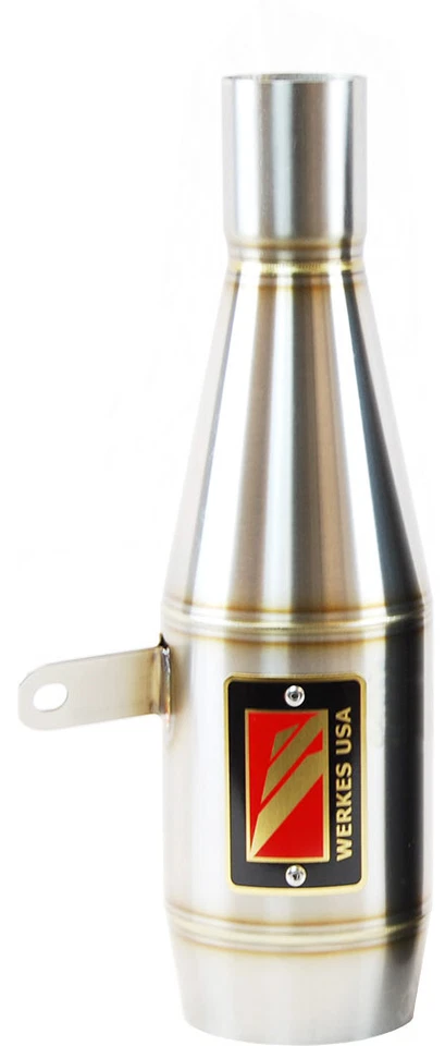 Выхлопная труба GP Slip On - прямой гоночный мегафон Competition Werkes WY610-S - Изображение 1 из 1