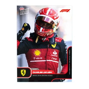 Charles Leclerc Heroic Drive To Victory Formula 1 F1 Topps Now Card #38 SP - Bild 1 von 7