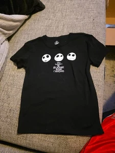 Disney Tim Burtons The Night Mare Before Christmas Tee T-Shirt Schwarz Gr. XS..Jr - Bild 1 von 6
