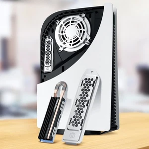 Kühler & Metalabdeckung für PS5 M2 SSD-Erweiterung Heatpipe Staubschutz Metal - Bild 1 von 17