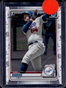 2020 Bowman Miguel Vargas Chrome Prospects #BCP-131 Dodgers - Picture 1 of 2