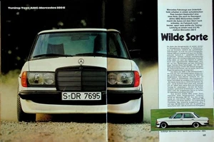 Sport Auto 12/1979 Mercedes 280 E AMG W123 mit 210PS im TEST auf 5 Seiten - Bild 1 von 2