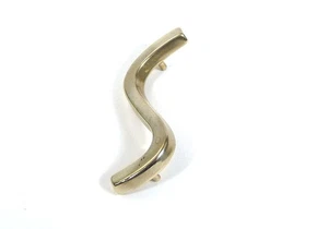 Legshield badge S type Mini Cooper type brass MB - Picture 1 of 1