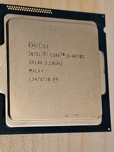 Intel Core i5-4670S Quad Core 3.10GHz Processor CPU - Afbeelding 1 van 2