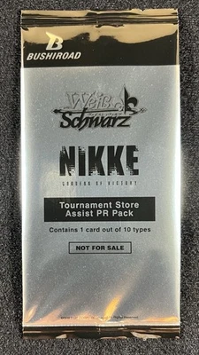 ENGLISH WEISS Nikke Goddess Promo Tournament Store Assist PR Pack - SEALED - Image 1 of 2