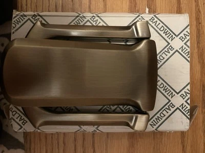 Baldwin 0105050 Tahoe Door Knocker Antique Brass Finish 0105-050 - Image 1 of 4