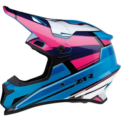 Z1R Rise Helmet MC Pink/Blue 4XL 0110-7191 — 第 1/4 张图片