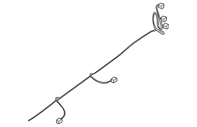 Genuine Nissan Wire Harness 24015-9BF0A - Image 1 of 2