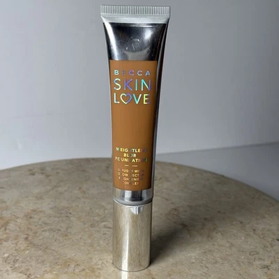 BECCA Skin Love Weightless Blur Foundation MAPLE - 1.23FL OZ NWOB - Image 1 of 2