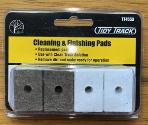 Woodland Scenics Tidy Track  TT4553 Cleaning and Finishing Pads - New in Pk - Picture 1 of 2