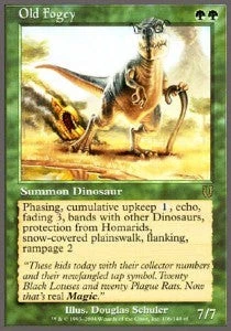 Magic/MTG Old Fogey UNH-106 Rare Englisch Excellent - Bild 1 von 2