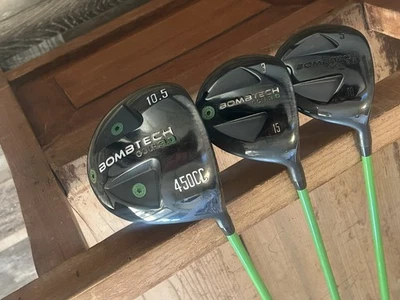 Драйвер BOMTECH GOLF 3.0 10,5° и 3 вуда 15° и 5 вудов стандартной гибкости - Изображение 1 из 4