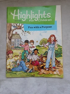 Highlights For Children - May 1983 - Vintage Kids Activity Book - Picture 1 of 10