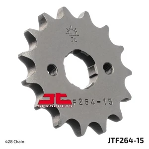 Pignone 15 denti per Kymco Stryker 125 On Road anno 2000-2003 di JT-sprockets - Foto 1 di 11