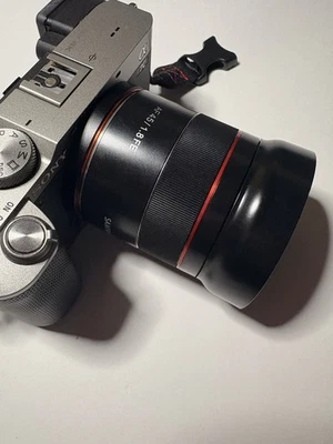 Samyang 45mm F/1.8 AF Sony FE (Sony E Mount) Lens 50mm Portrait Product - Image 1 of 4