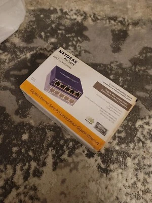New Sealed Netgear Prosafe 5 Port Ethernet Switch FS105 - Image 1 of 4